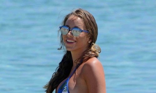 Kad se Rakitićeva Raquel skine u badić, temperature se dodatno podignu