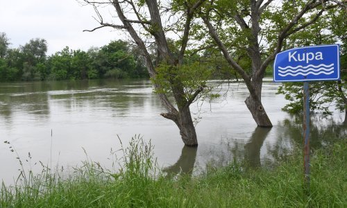 Opasnost je prošla: Kupa i Una u padu, Sava stagnira