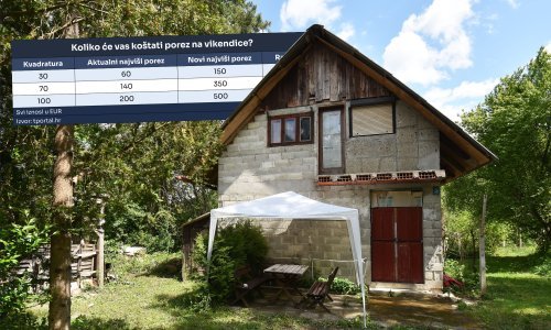 Uskoro ogromno povećanje poreza na vikendice. Izračunali smo koliko ćete plaćati