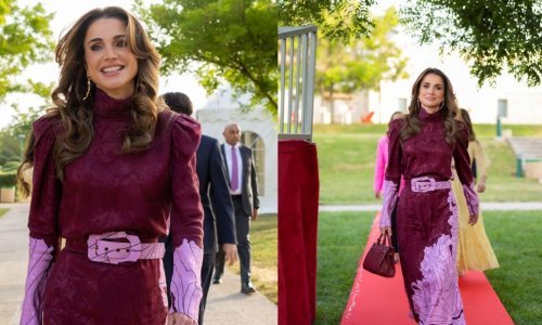 Haljina koja to nije: Kraljica Rania na maturi najmlađeg sina oduševila modnim izborom