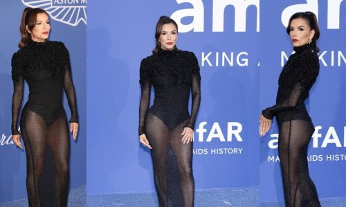 Eva Longoria ponovno u prozirnoj haljini, a izgleda bolje no ikada
