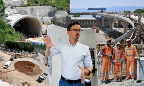 Najskuplja cesta u Hrvatskoj samo što nije gotova: Našli smo bombu od 150 kg, nepoznati tunel... To vam je Rijeka!