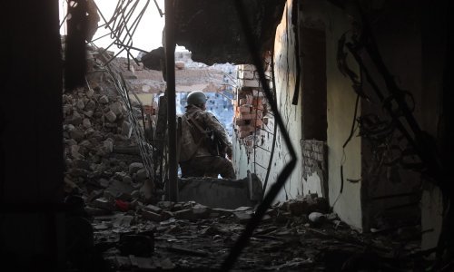 Pogođene vojne mete na zapadu Ukrajine, Kijev kaže da je oborio 29 od 35 dronova