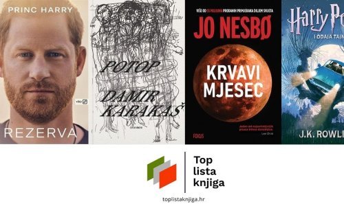 Ovi naslovi predvode proljetne liste najprodavanijih knjiga u Hrvatskoj