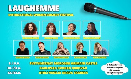 Svjetske komičarke stižu u Hrvatsku: Prvi međunarodni ženski festival stand up komedije