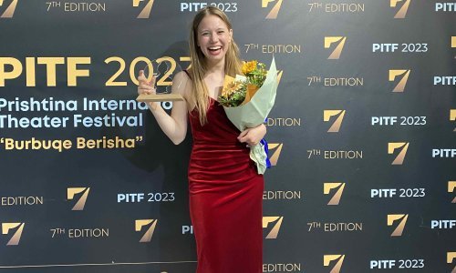 Buga Marija Šimić osvojila nagradu za najbolju glumicu na Međunarodnom festivalu kazališta