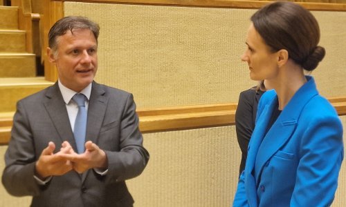 Jandroković i Čmilytė-Nielsen: Suradnja Hrvatske i Litve sve intenzivnija