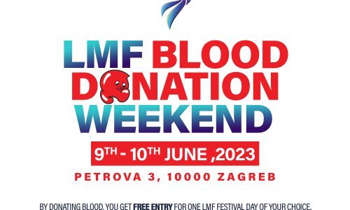 Učini dobro djelo - daruj krv i zasluženo se zabavi na LMF festivalu