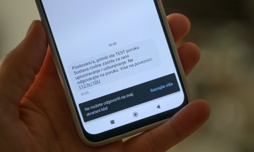 Provedeno testiranje Sustava za rano upozoravanje i upravljanje krizama