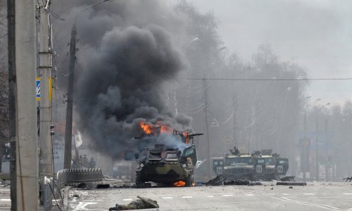 Pogledajte kako izgleda bitka za Marinku, grad koji se odupire Rusima od početka rata