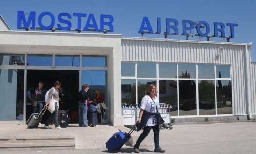 Broj putnika u Zračnoj luci Mostar porastao za gotovo 700 posto