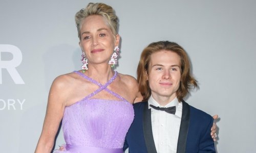 Sharon Stone i Roan Joseph Bronstein