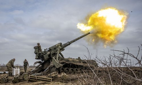 Poplava odnijela ukrajinske položaje, povukli su se dok su ih Rusi tukli topovima