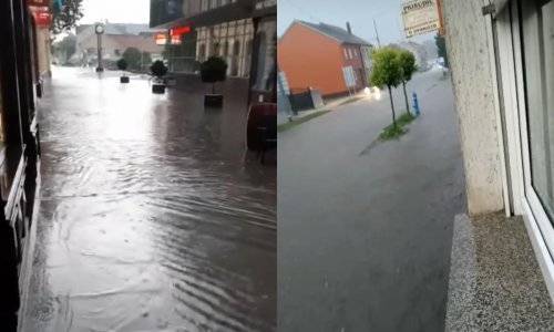 Potop u Vukovaru: Enormna količina kiše poplavila centar grada,  vrtove, podrume...
