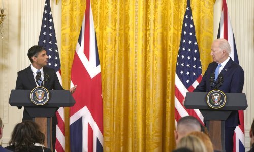 Sunak i Biden potpisali Atlantsku deklaraciju o jačanju ekonomske suradnje