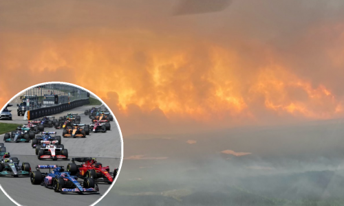 Požari u Kanadi, upitna F1