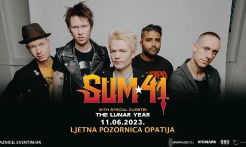 Pop punk Kanađani SUM 41 ove nedjelje na Ljetnoj pozornici u Opatiji