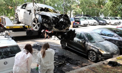 U Rijeci se zapalili auti, od jednog nije ostalo ništa, dva su oštećena