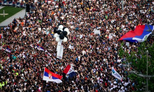 Prosvjednici u Beogradu najavili zaoštravanje: 'Nema natrag, gotov je!'