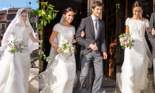 Prekrasna Španjolka oduševila je minimalističkom vjenčanicom i jednostavnim detaljima