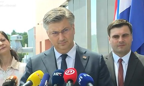 Plenković s Banovine: Dinamika obnove dobila sasvim novu dimenziju