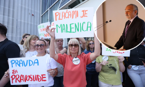 Sudac Vrhovnog suda o štrajku pravosudnih službenika: 'Primanja su im sramotna'