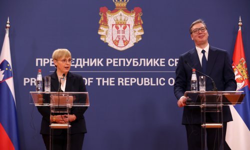 Vučić bio neugodan prema slovenskom novinaru, reagirala i predsjednica Pirc Musar
