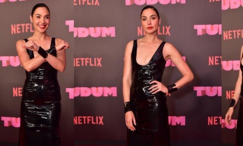 Zanosna Izraelka figuru je istaknula u maloj crnoj haljini koja nije za svakoga