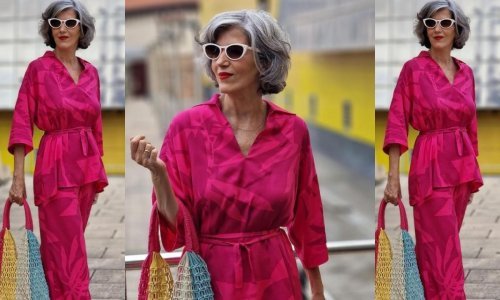 Dašak vedrine: Pedeset plus modna ikona ima odličan ljetni stajling