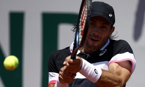 Inače igraju u parovima, ali sada su bili suparnici. Za Ćorića nije imao popusta