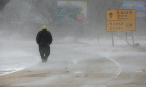 Danas kiša, susnježica i snijeg, pogledajte što vas čeka za vikend