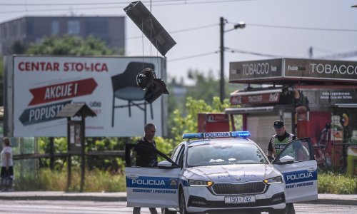 Nepoznat vozač otkinuo semafor kod remetinečkog zatvora