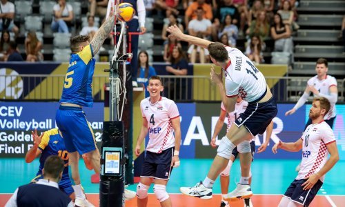 Hrvatski odbojkaši u Zadru poraženi od Ukrajinaca i ostali bez finala