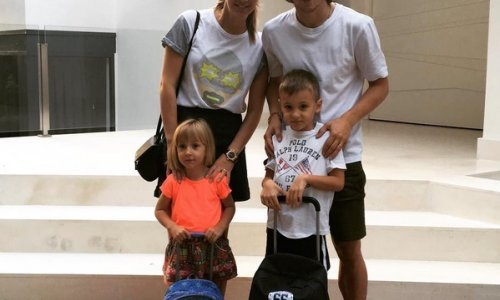 Luka i Vanja Modrić: Sin Ivano krenuo u školu!
