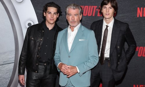 Ponosni otac: Pierce Brosnan na crvenom tepihu s dva zgodna sina