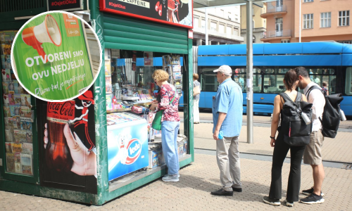 Građani 'poljubili' vrata dućana pa nahrupili na kioske: Neki lanci ipak rade