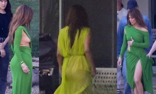 Izazovna izdanja: Jennifer Lopez u lepršavim haljinama pokazala više od planiranog