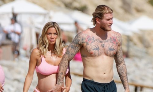 Trudna Diletta i Loris Karius uživaju na Ibizi, a pokazali su i nježnu stranu