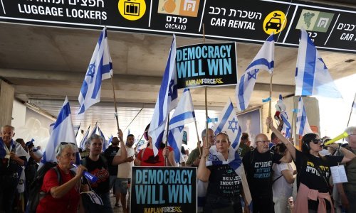 Sukob prosvjednika i policije u izraelskoj zračnoj luci Ben Gurion