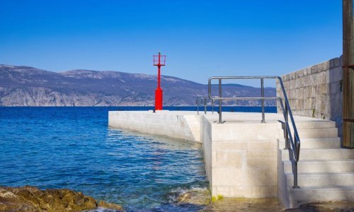 Otvorena obnovljena luka Glavotok na otoku Krku