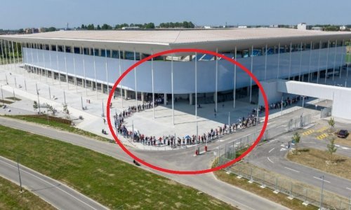 Neviđene kolone navijača u Osijeku; svi žele na najmoderniji stadion u Hrvatskoj