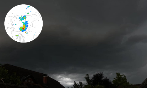 Jugom Slovenije protutnjala paklena fronta s tučom, kreće se prema Hrvatskoj