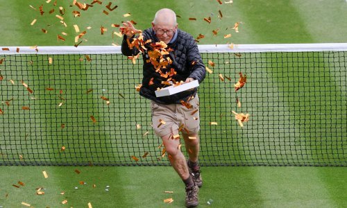 Wimbledon s polica povukao bezopasan artikl kako bi obuzdao 'uljeze'
