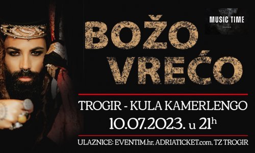 Vodimo vas na koncert Bože Vreće u Trogiru