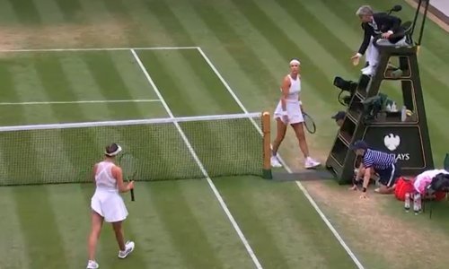 Tužno da jedan teniski meč završi ovako. Iako je razlog posve razumljiv