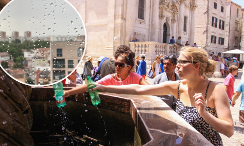 Veliki dio Hrvatske pod crvenim upozorenjem, zacrnilo se nad Zagrebom