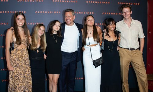 Iako obitelj skriva, Matta Damona na premijeri podržale kćeri