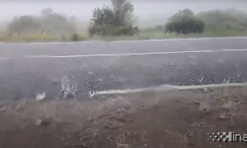 Nevrijeme i tuča pogodili Zagorje, pogledajte video