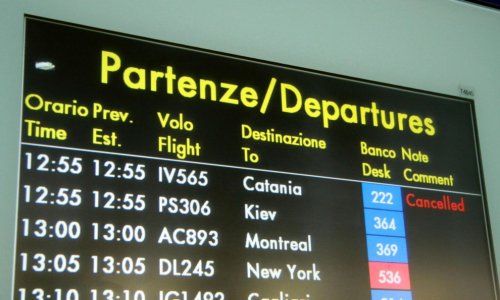 Požar u zračnoj luci Catania, letovi suspendirani do srijede