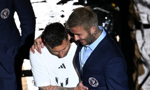 Susret nogometnih obitelji: Messi stigao u Miami, a Beckhamovi ga dočekali zagrljajem